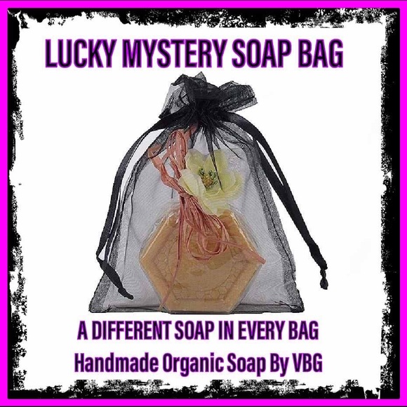 🆕 LUCKY MYSTERY ORGANIC HANDMADE SOAP BAR BAG - Picture 2 of 11